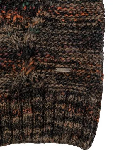 Maglione Collo alto Moulinè Uomo Bruciato