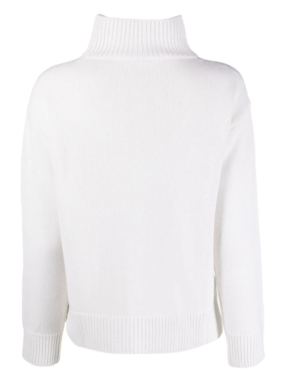 Maglione misto cashmere bianco