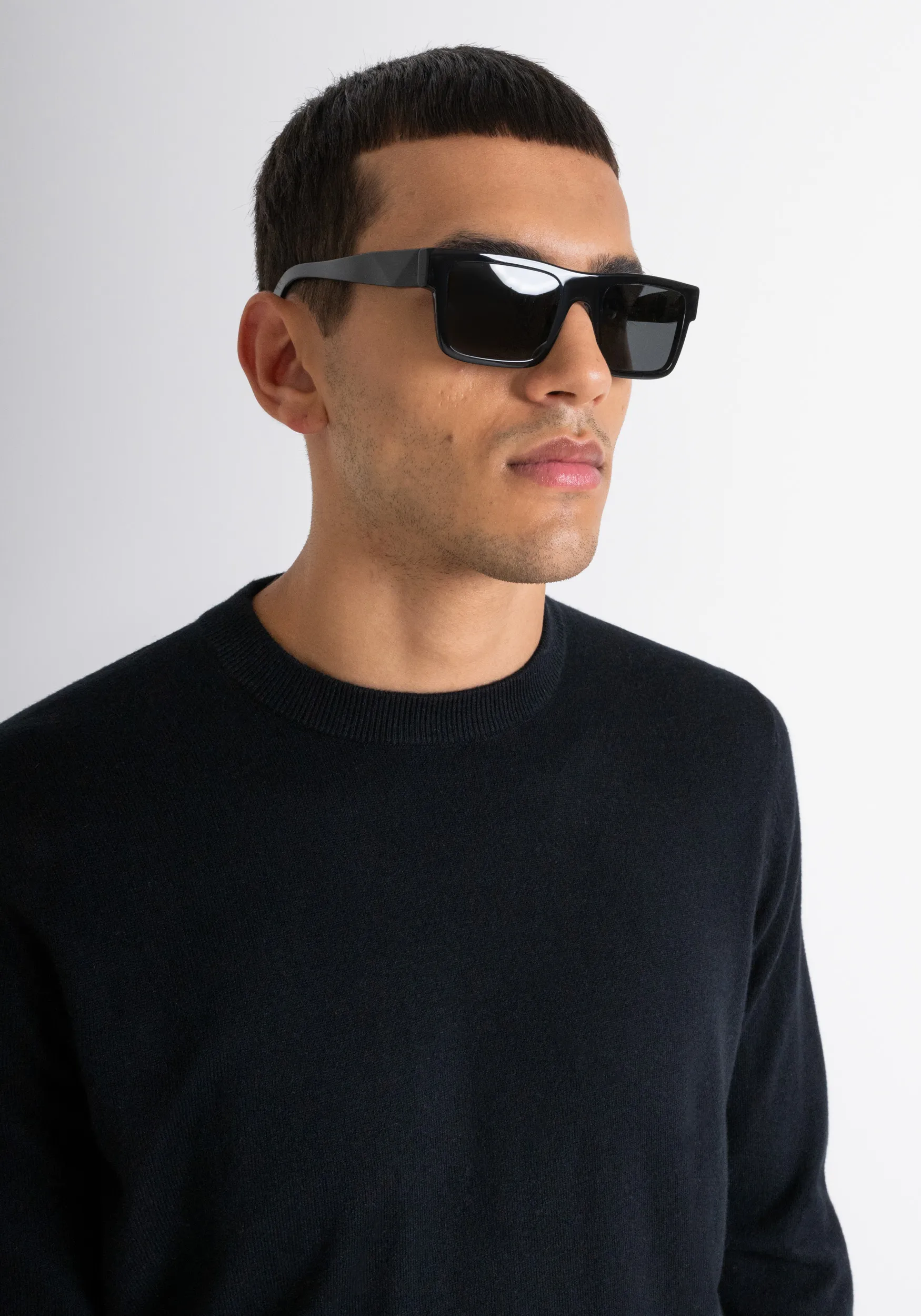 MAGLIONE REGULAR FIT IN MISTO CASHMERE