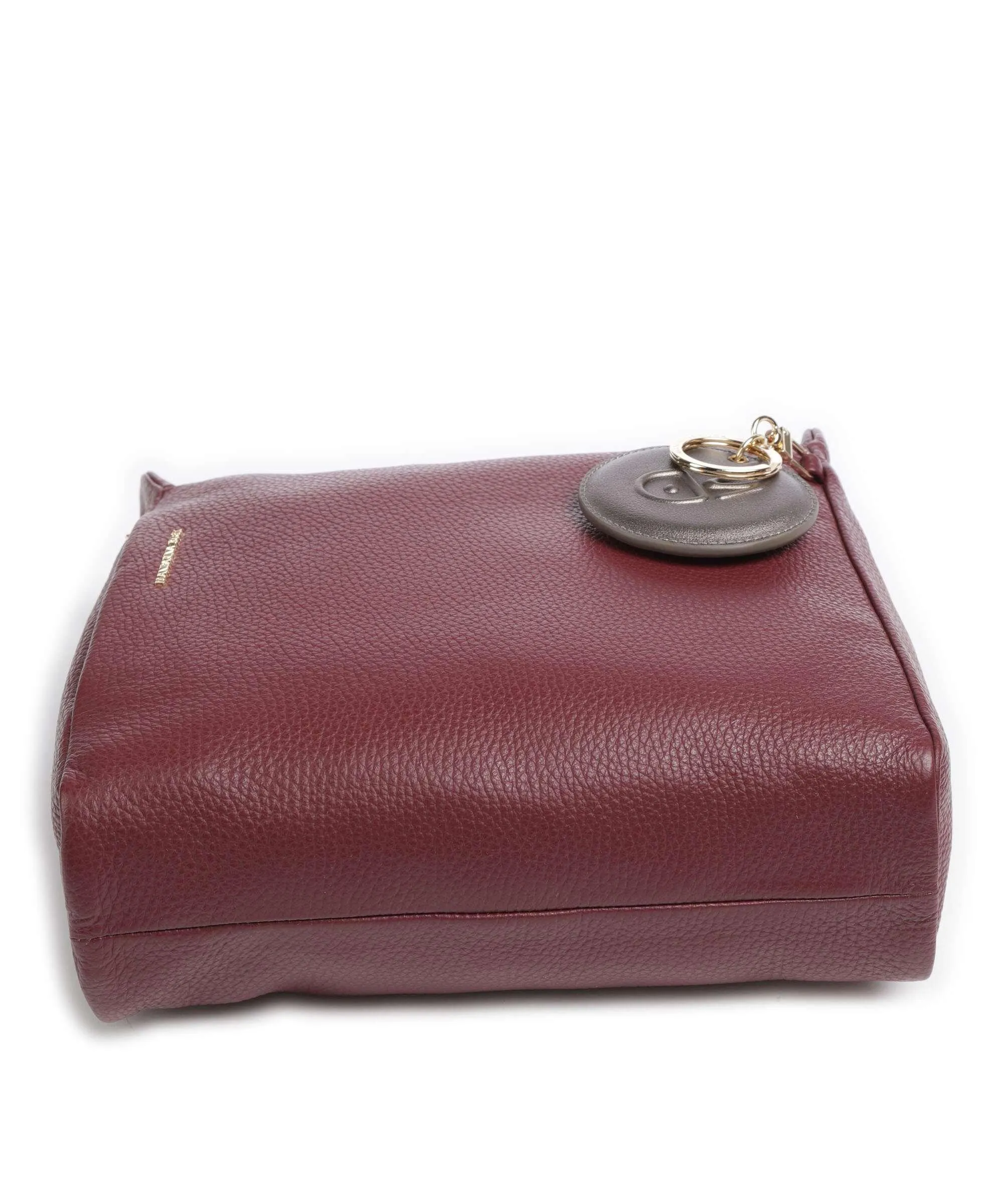  Mandarina Duck Mellow Leather Borsa a tracolla pelle di vitello grana rosso scuro  