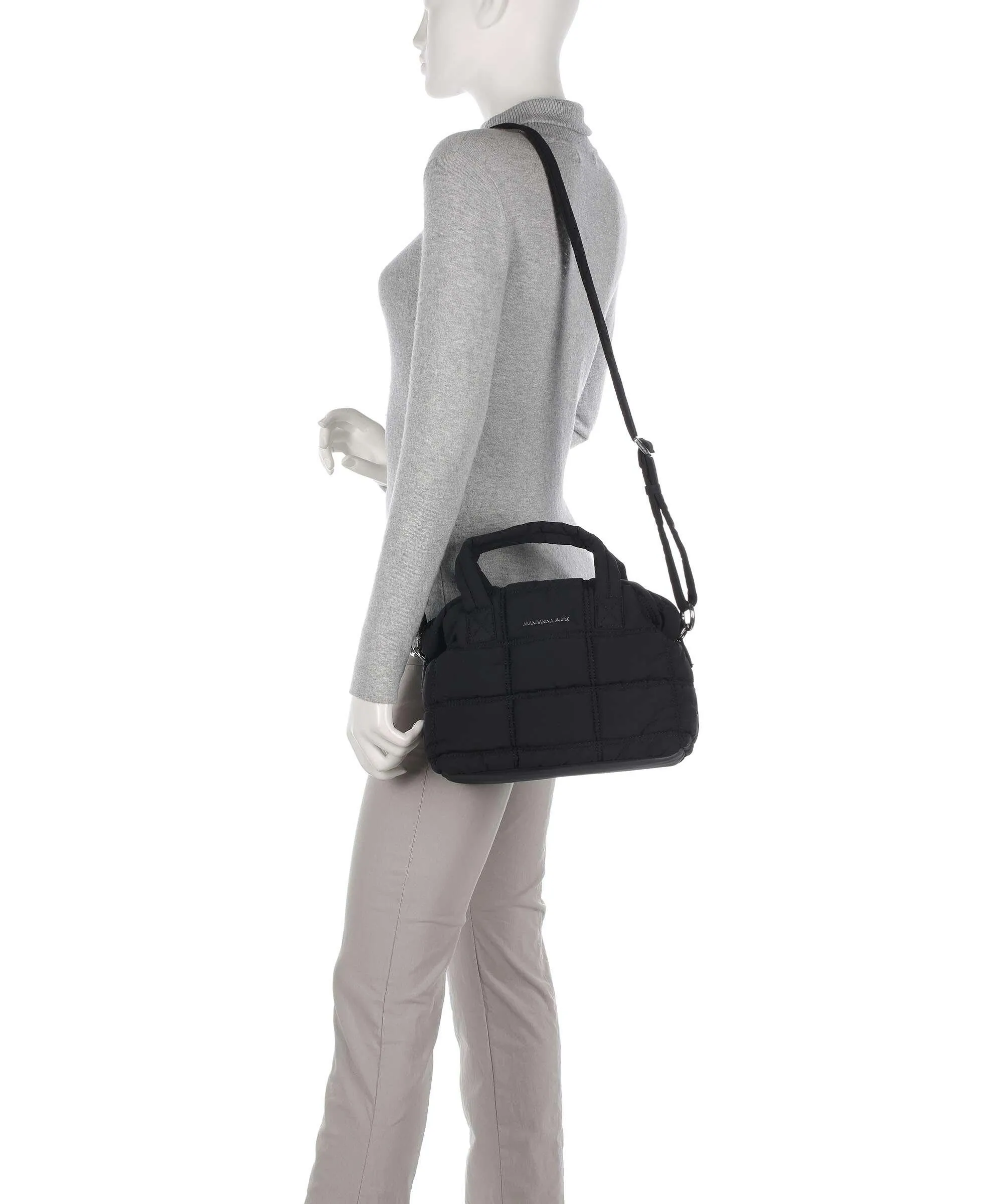  Mandarina Duck Pillow Dream Borsa a mano nylon nero  