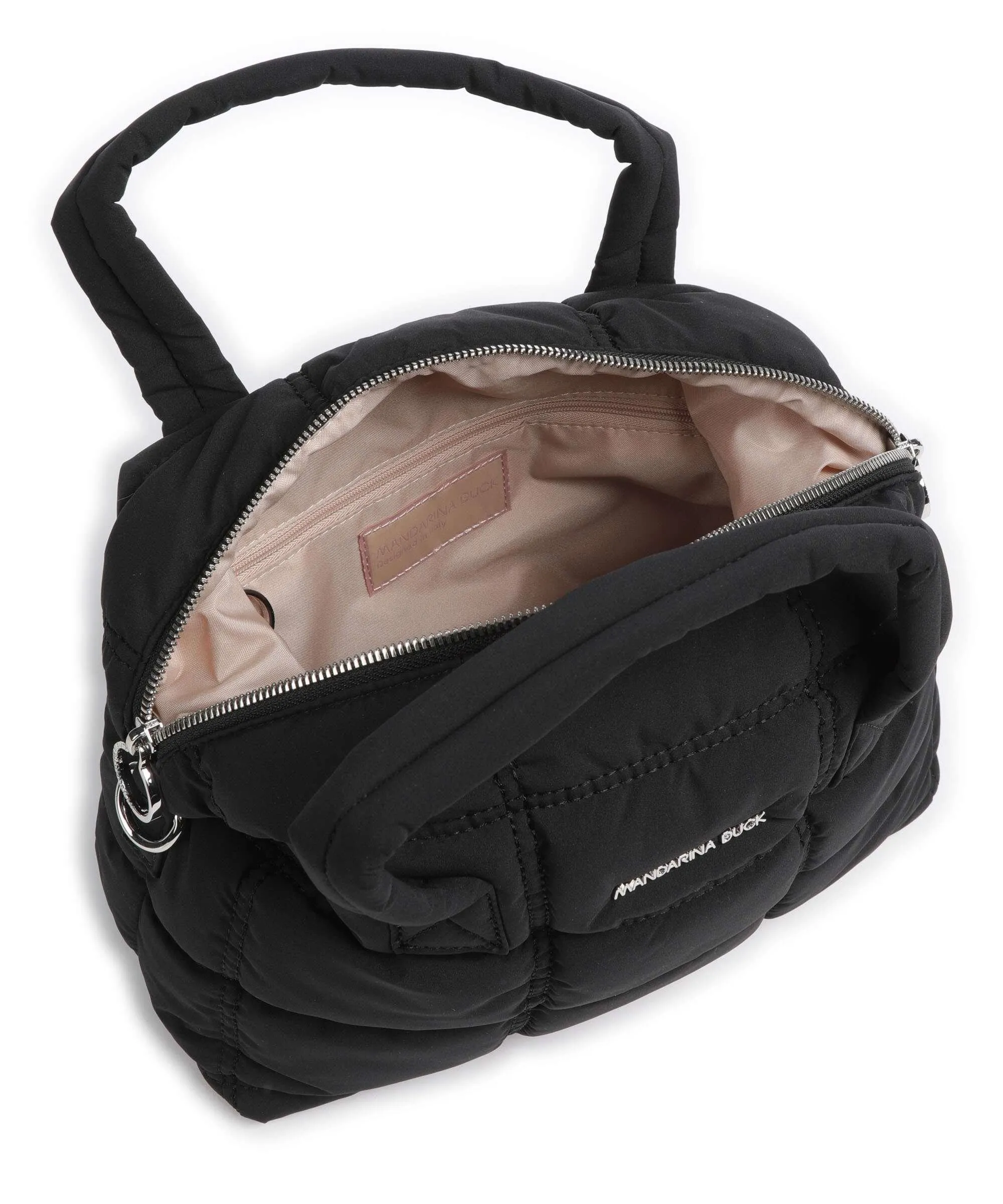  Mandarina Duck Pillow Dream Borsa a mano nylon nero  