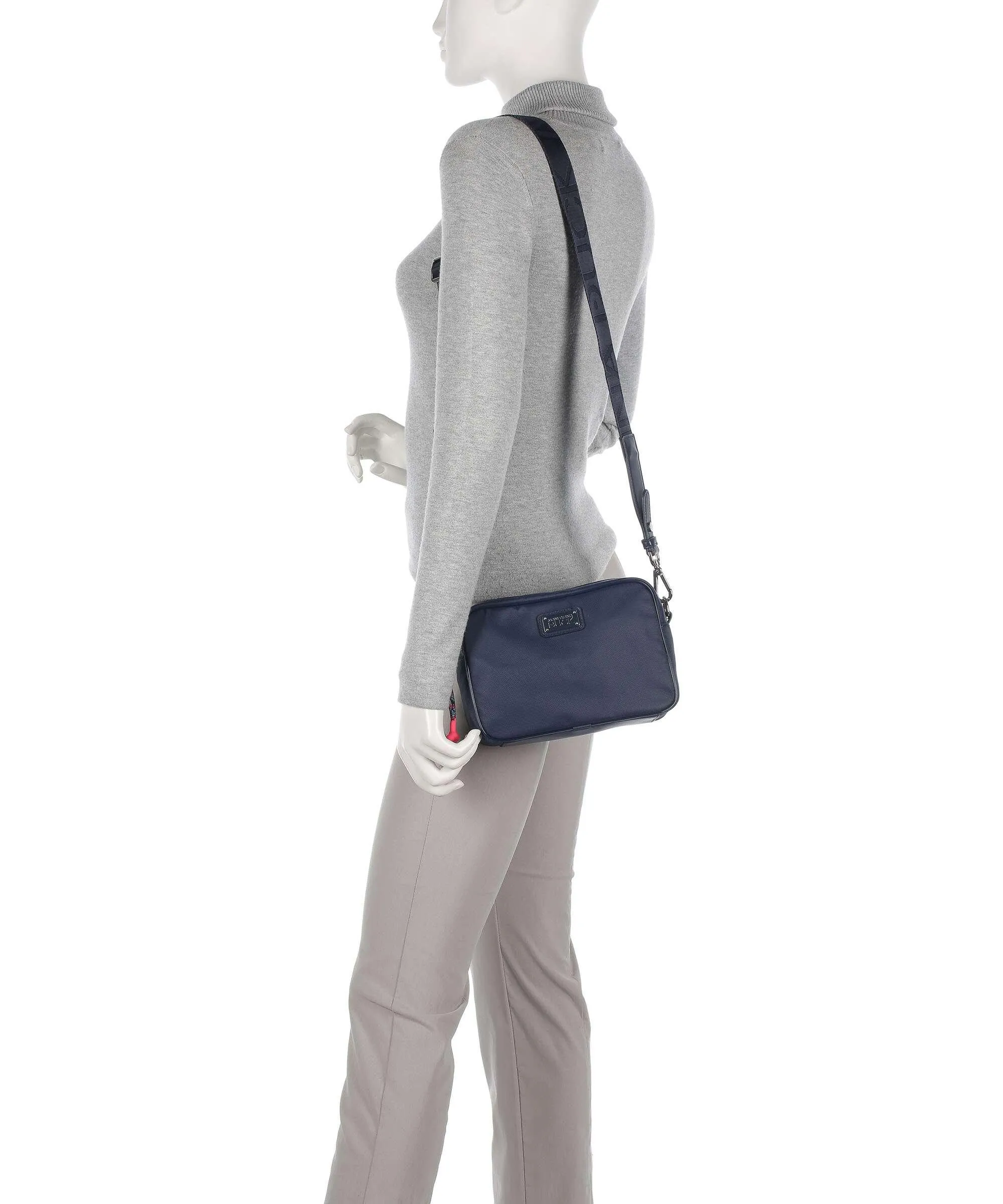  Mandarina Duck Style Borsa a tracolla nylon blu scuro  