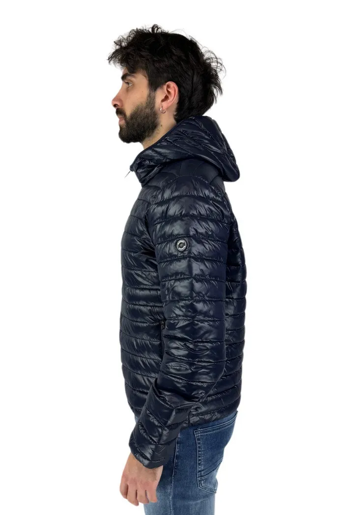 Markup piumino in nylon con cappuccio mk14003