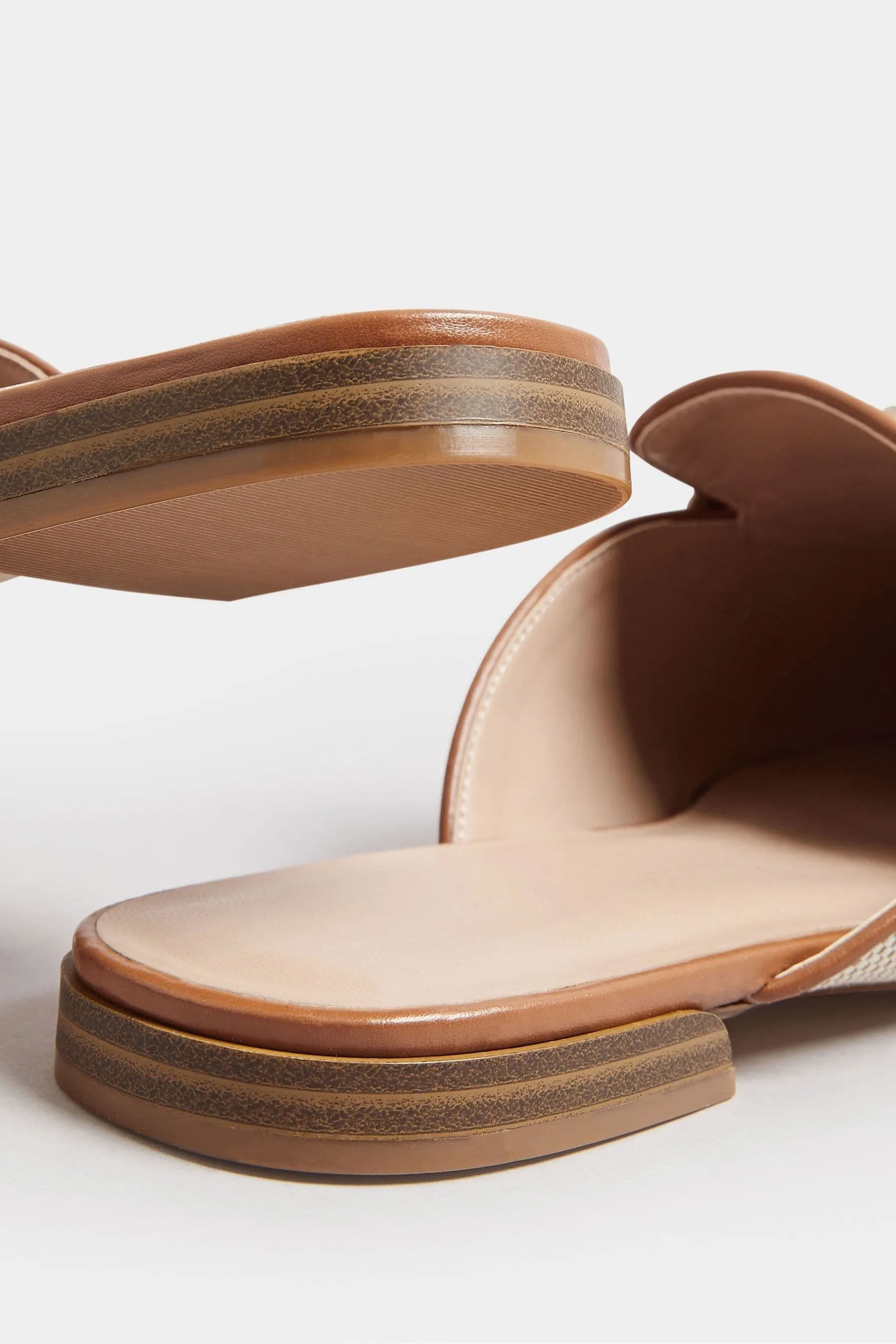 Marrone - Mocassini con catena vestibilità EEEE ultra larga