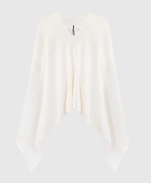 Masnada Maglione beige con seta 76PM07