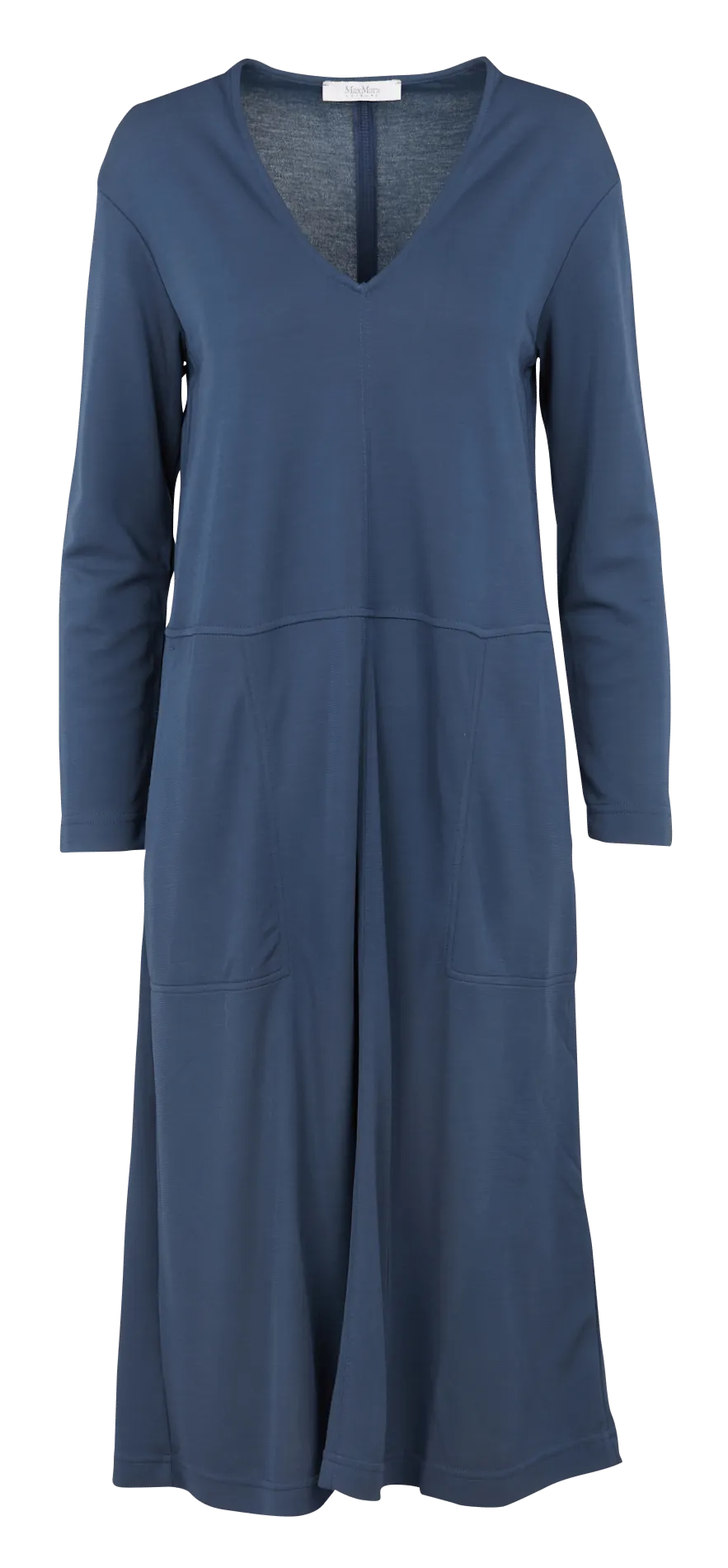  MAX MARA LEISURE   ASSUNTA - Abito ampio scollo a V | Blu
