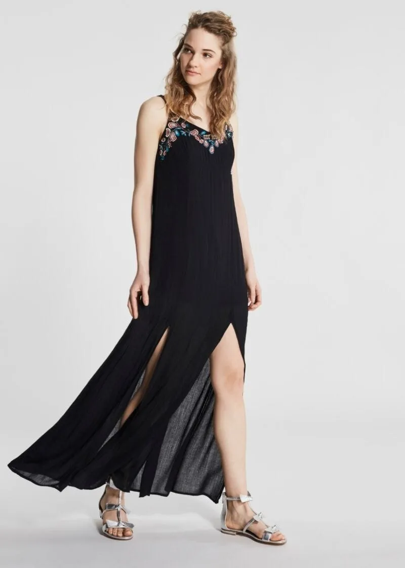 Maxi abito in cotone