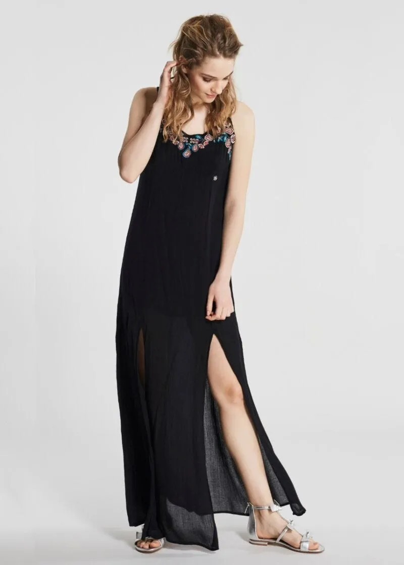 Maxi abito in cotone