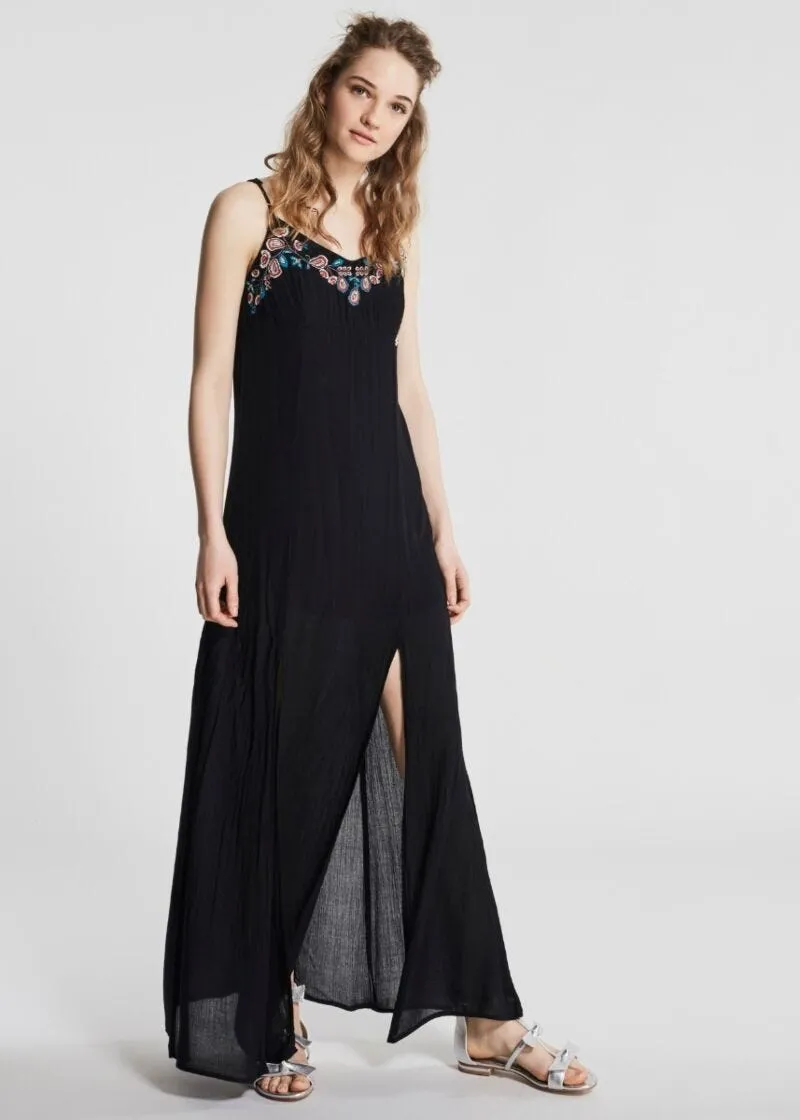 Maxi abito in cotone