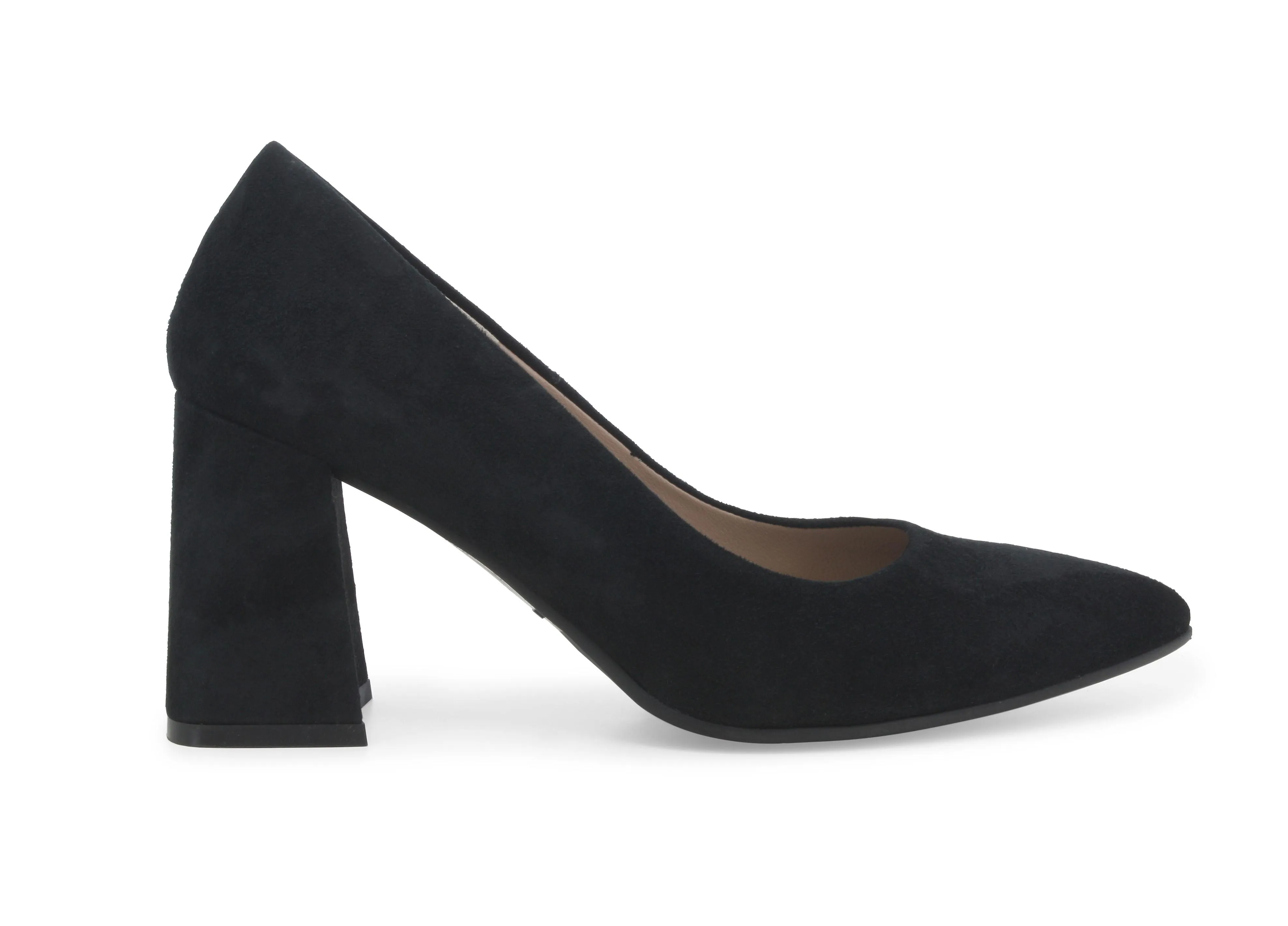 Melluso Decollete donna in camoscio nero d5185w