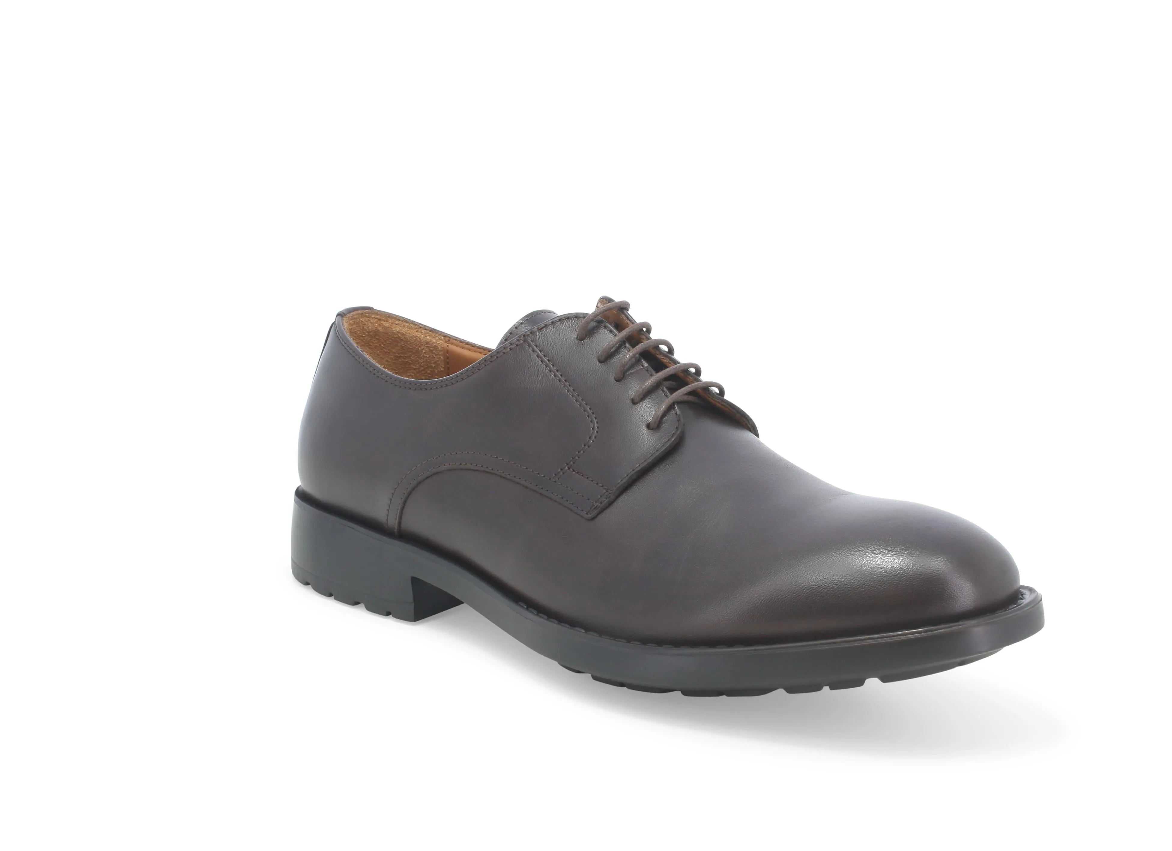 Melluso uomo scarpe derby in pelle liscia