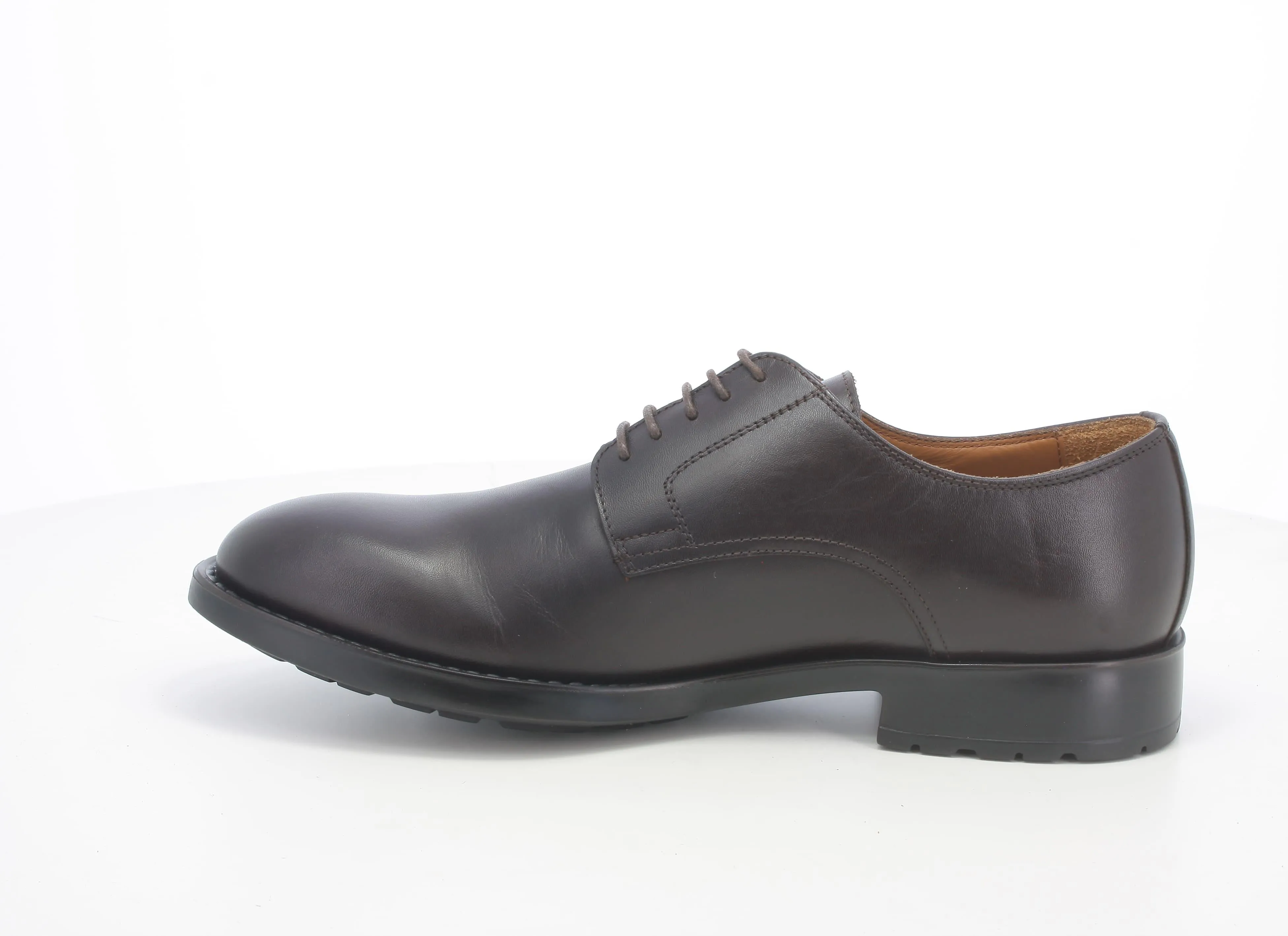 Melluso uomo scarpe derby in pelle liscia