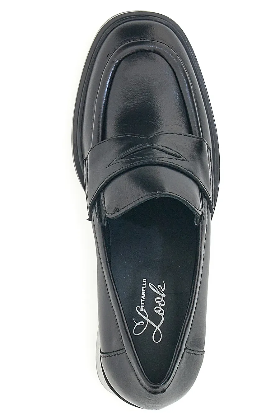 Mocassini con tacco Vera pelle Pittarello Look 2446031