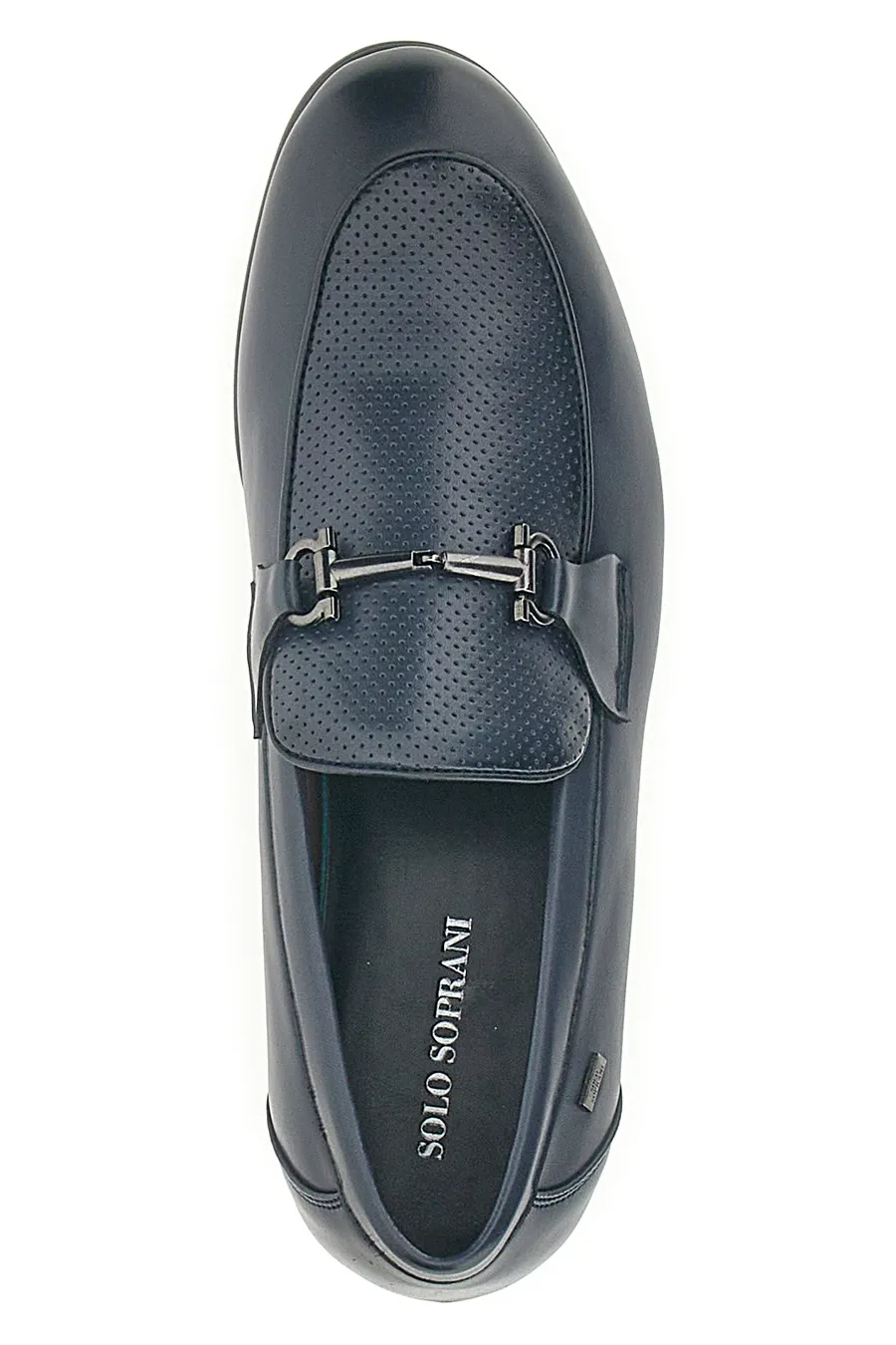 Mocassini Eleganti da Uomo Blu Solo Soprani 41818