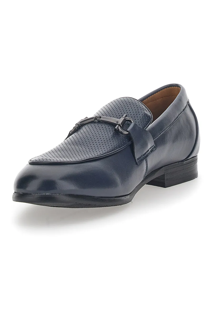 Mocassini Eleganti da Uomo Blu Solo Soprani 41818