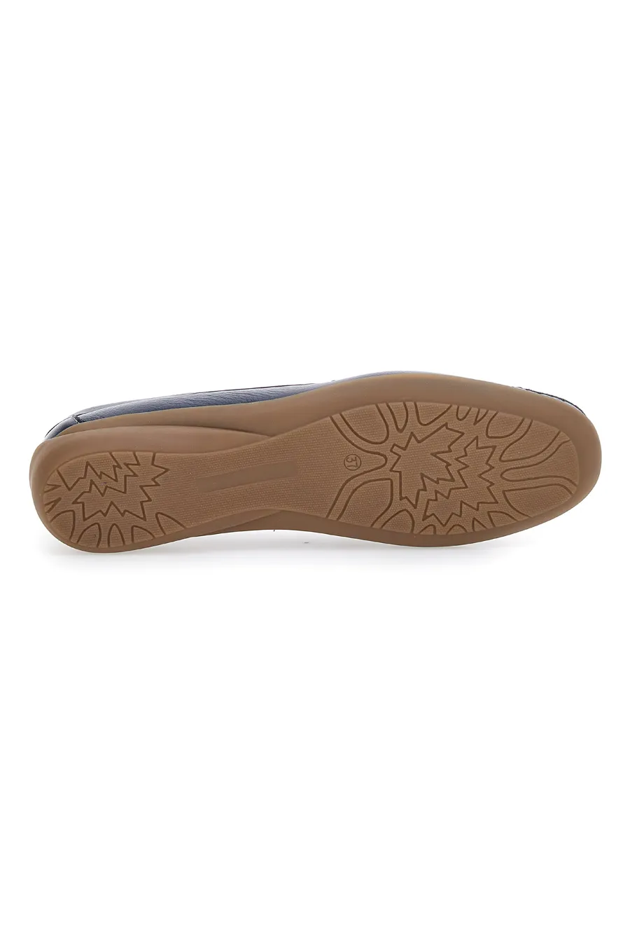 Mocassini in Vera Pelle Mocassino Italiano 56 Blu