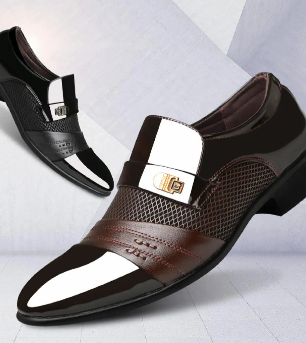 Mocassini italiani Scarpe da uomo Scarpe da sposa Oxford per uomo Scarpe formali Uomo Scarpe eleganti da uomo Zapatos De Hombre