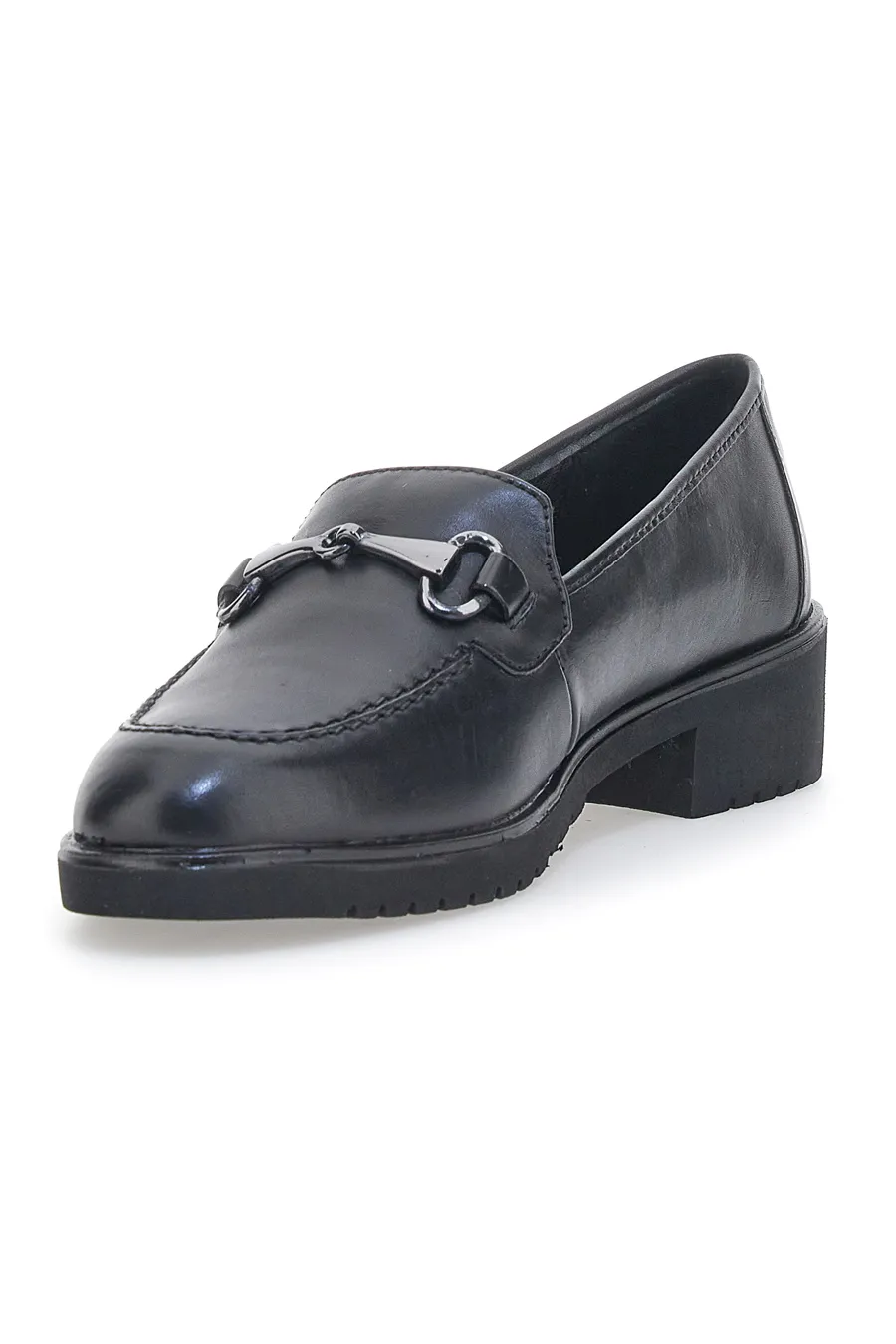 Mocassini Me & Me 15562 Nero Vera Pelle