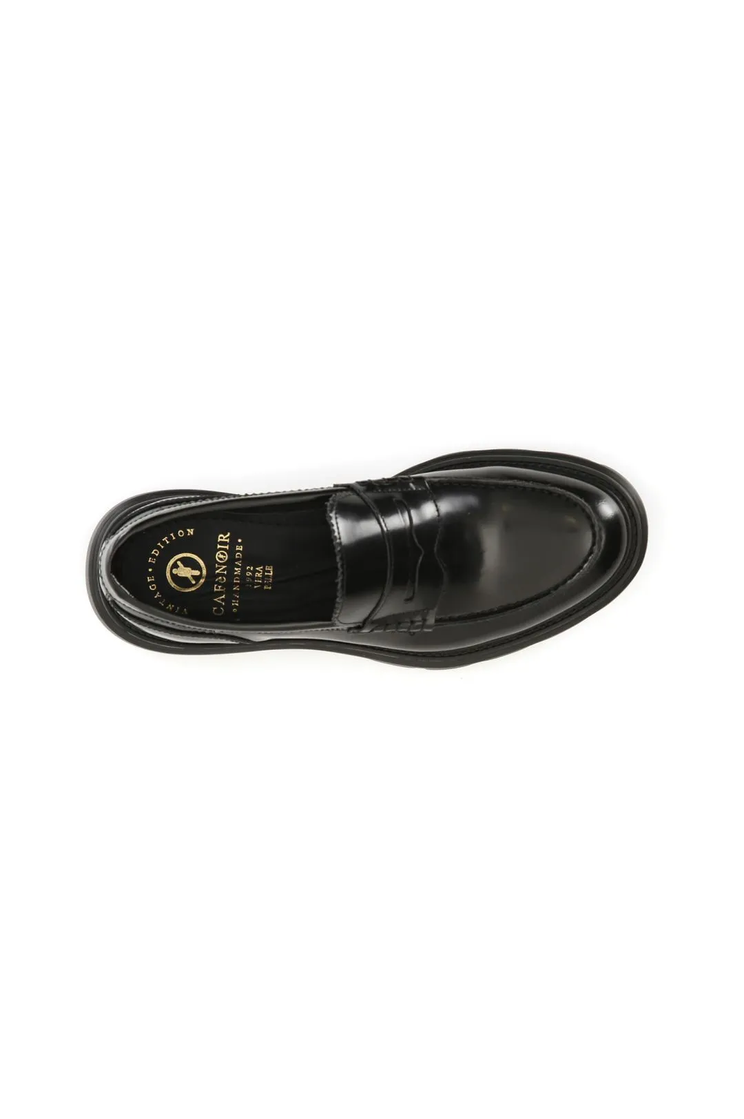 mocassino uomo in pelle nero
