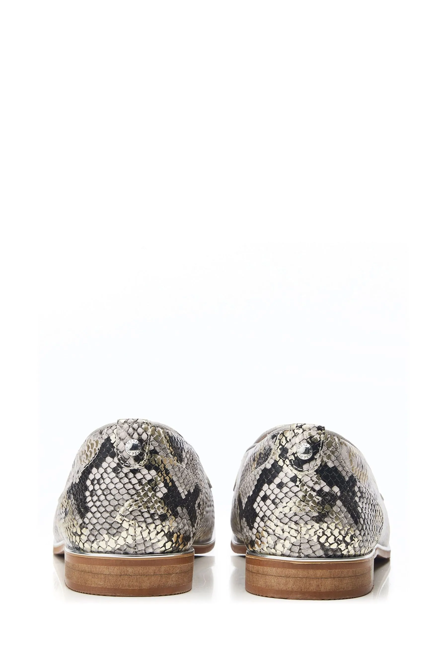 Moda in Pelle - Evvaa - Mocassini bassi con nappe