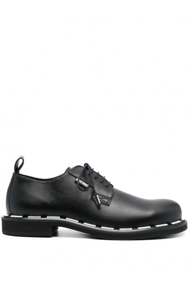 Moschino Derby con stampa