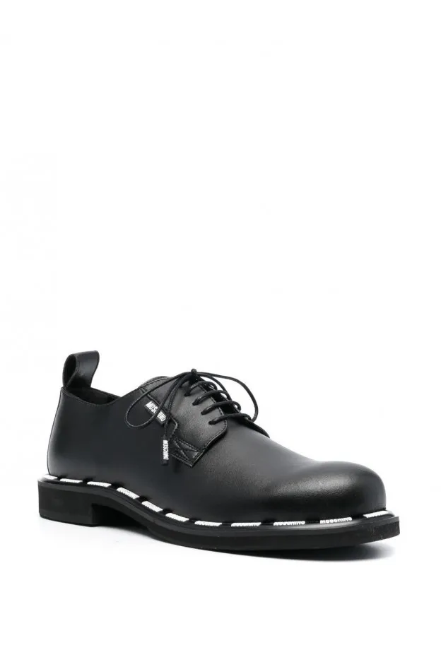 Moschino Derby con stampa