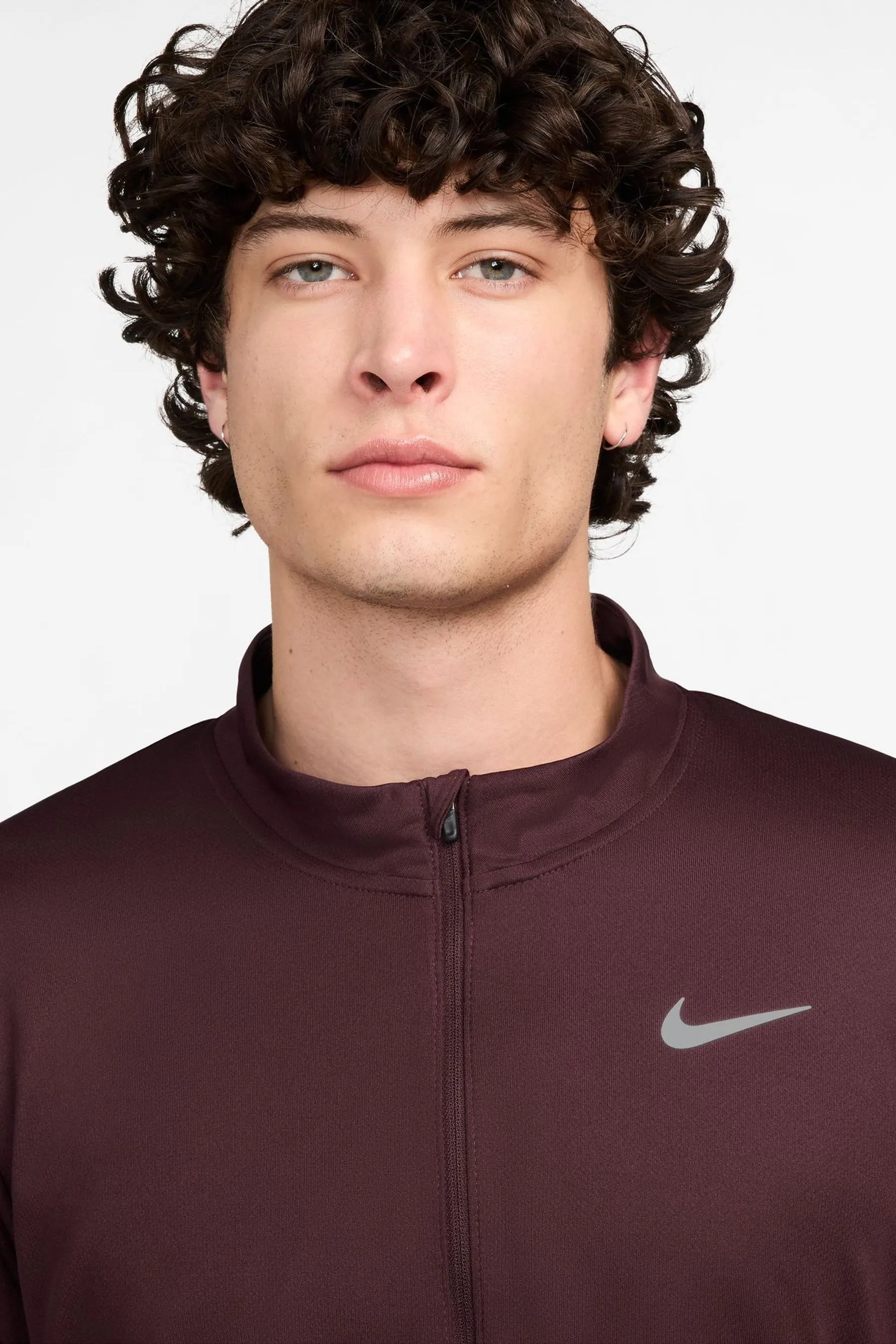 Nike - Dri-FIT Pacer - Top da running con mezza zip    