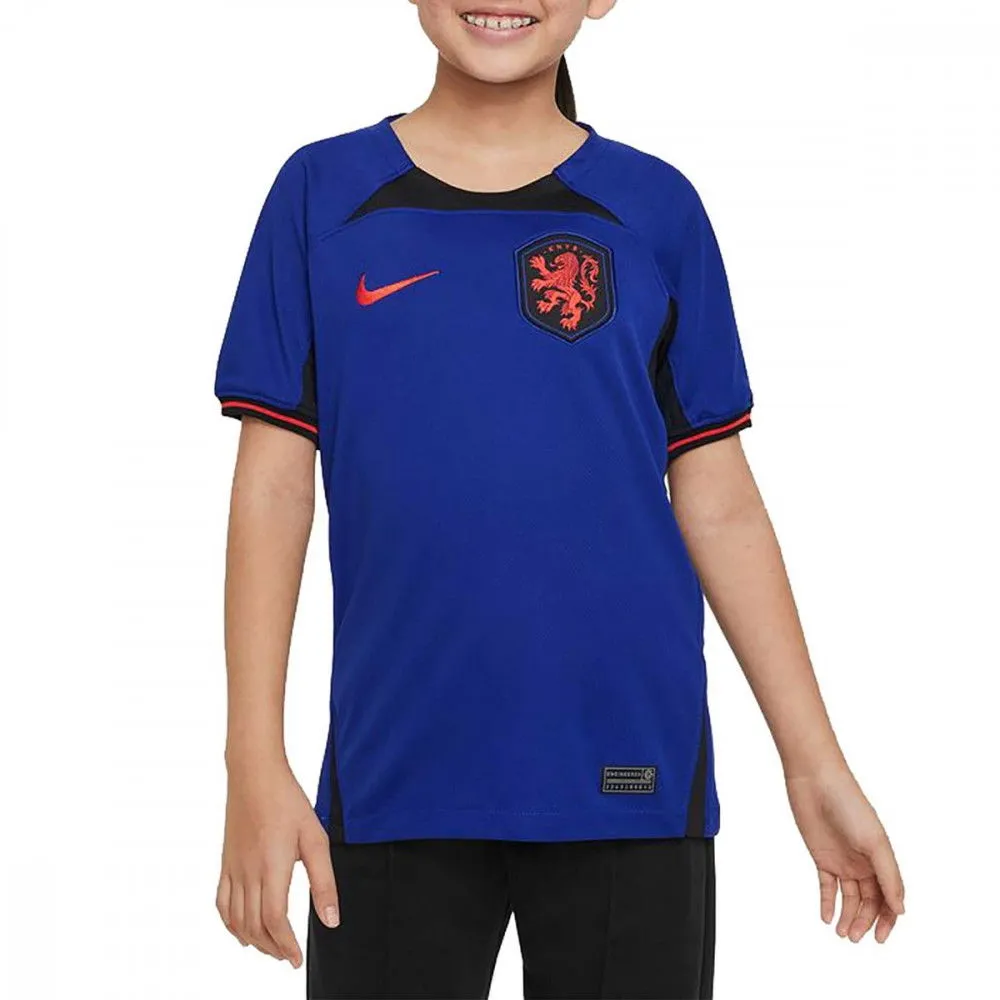 NIKE SECONDA MAGLIA OLANDA MONDIALI QATAR 2022 BAMBINO