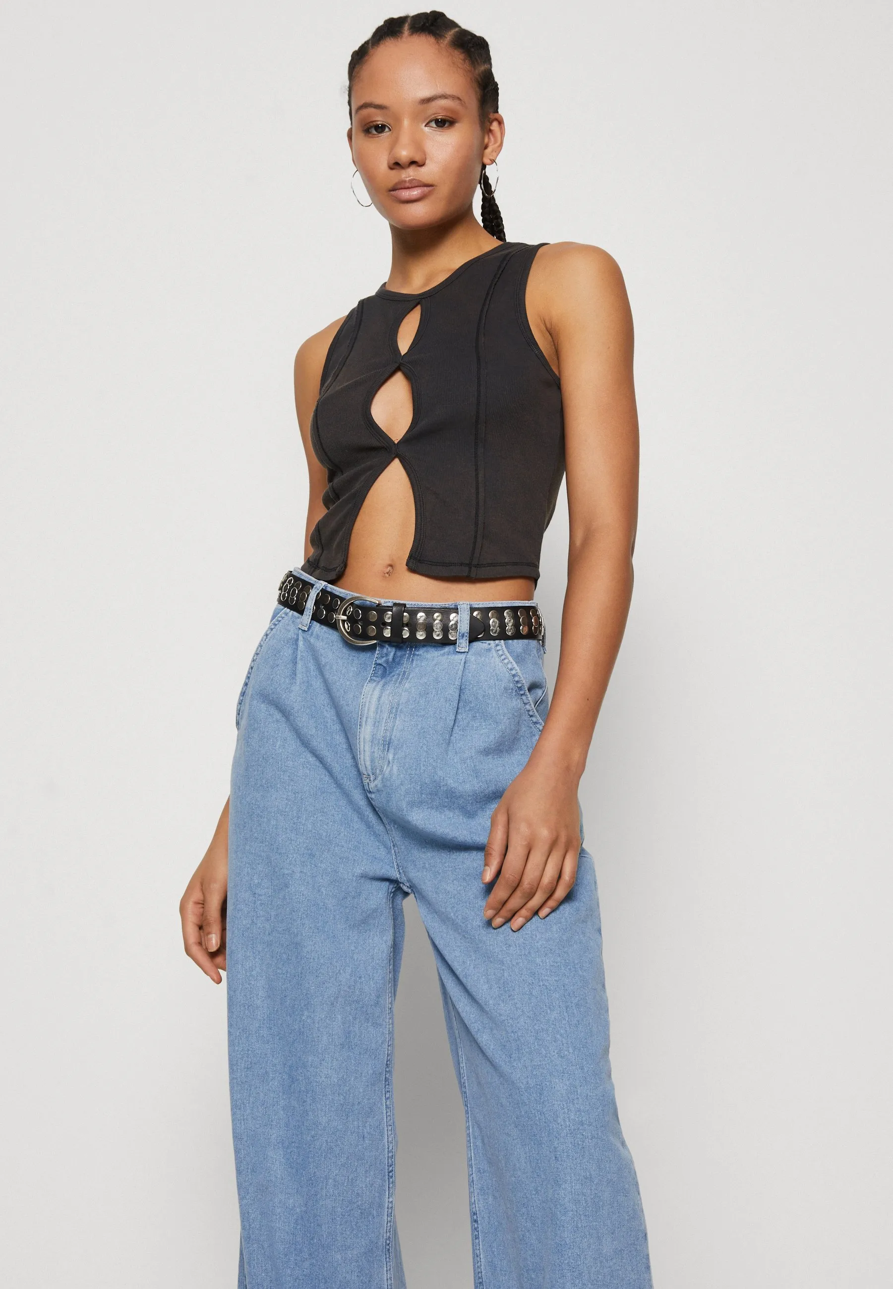 NMKENJA WIDE LEG - Jeans baggy