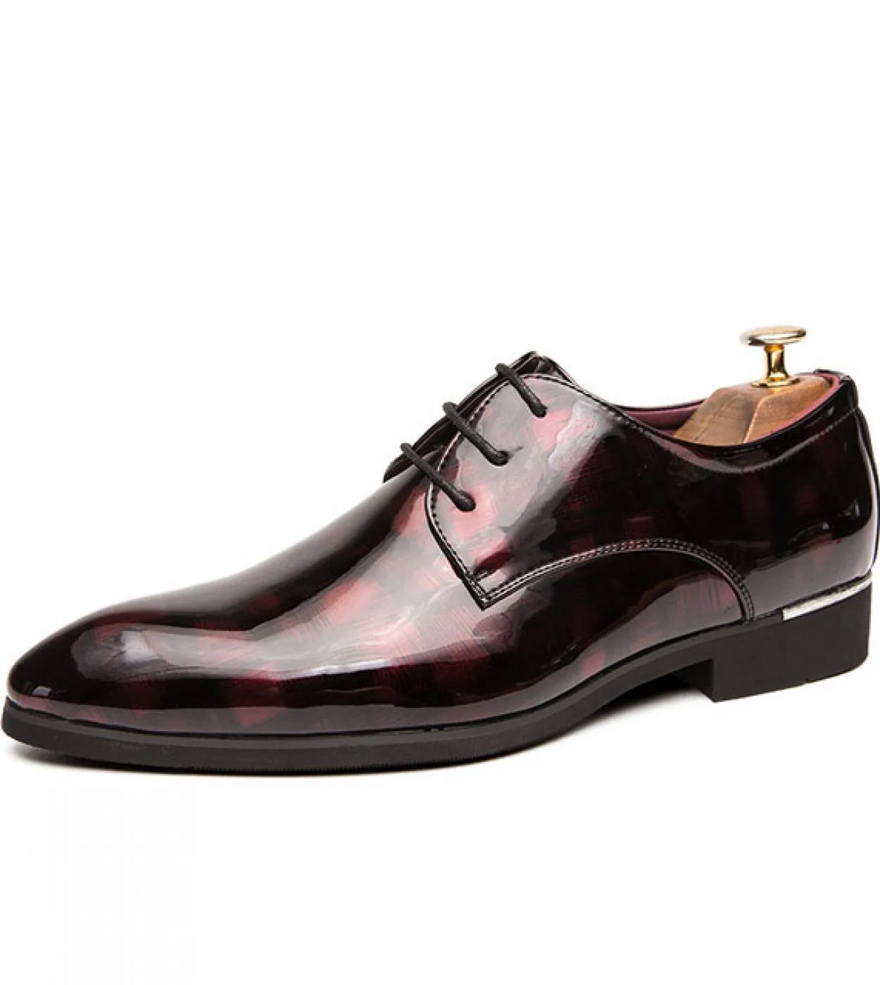 Nuove scarpe in pelle primaverili Mocassini da uomo Scarpe oxford comode da uomo Scarpe brogue di lusso a punta Scarpe da lavoro