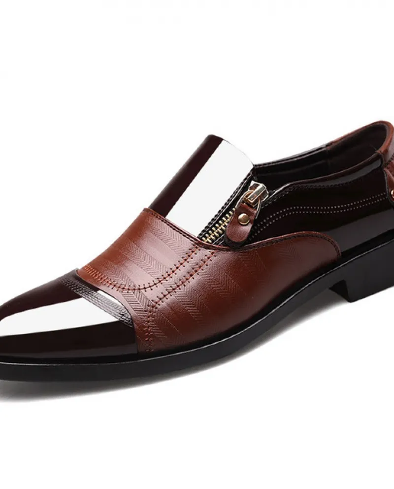 Nuove scarpe Oxford di lusso da lavoro di grandi dimensioni Scarpe da uomo in pelle traspirante Scarpe eleganti da uomo Scarpe d