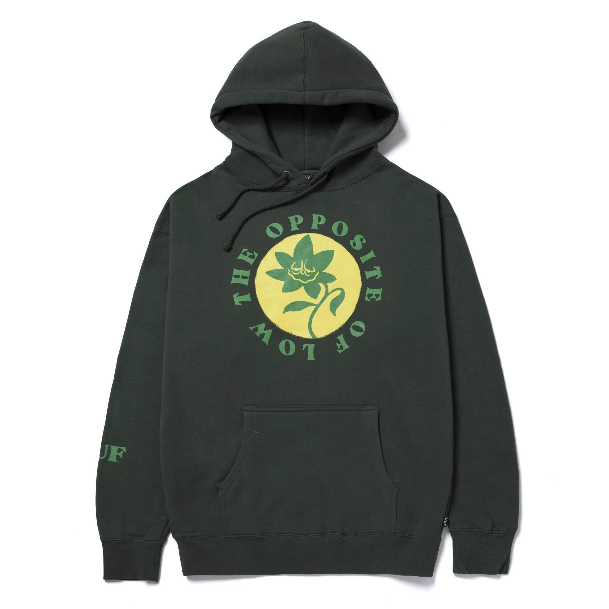 OPPOSITE OF LOW P/O HOODIE - FOREST GREEN