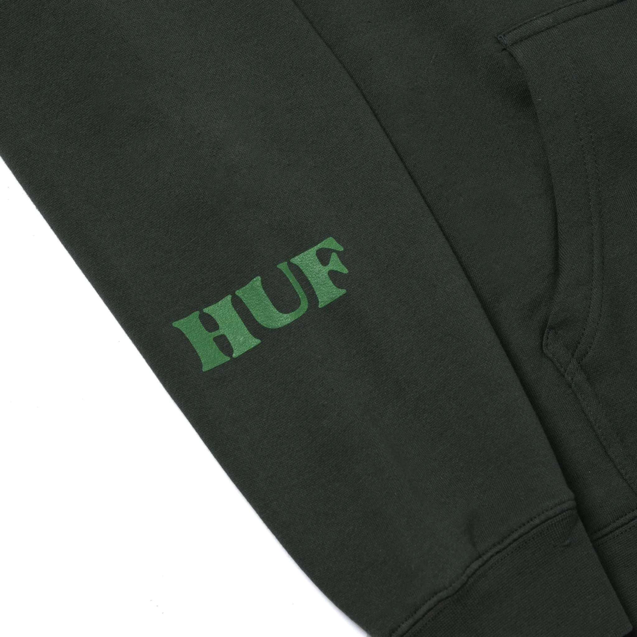 OPPOSITE OF LOW P/O HOODIE - FOREST GREEN