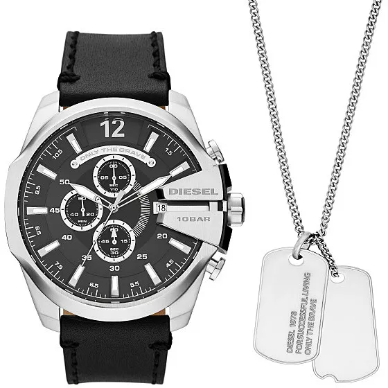 orologio cronografo uomo Diesel Mega Chief - DZ4559