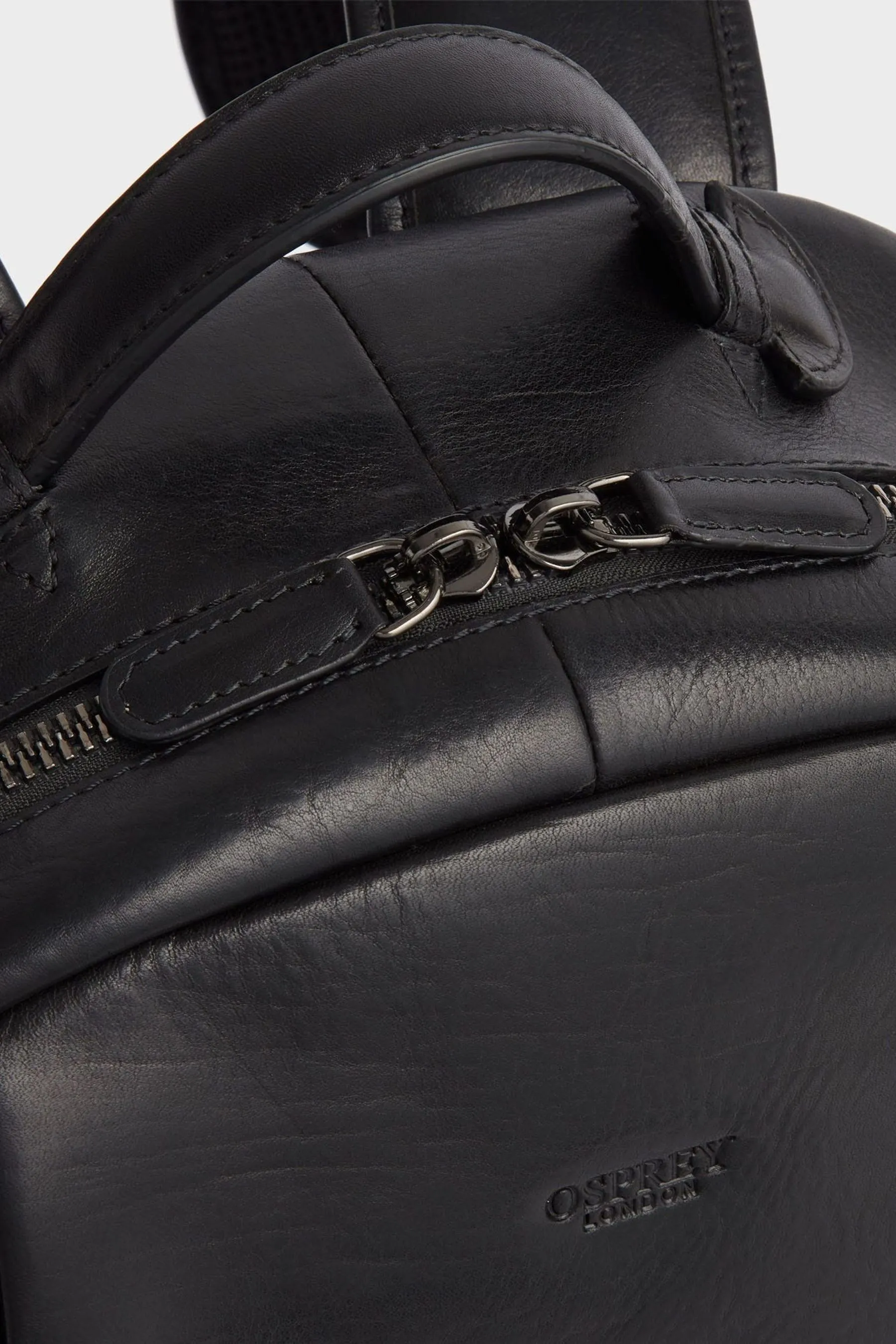OSPREY LONDON Carter - Zaino saddle in pelle