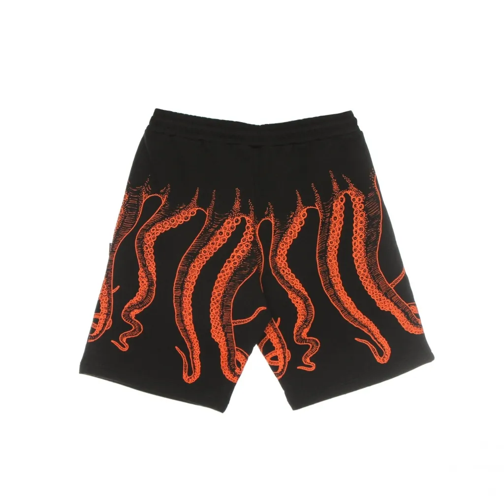 pantalone corto tuta uomo outline short BLACK