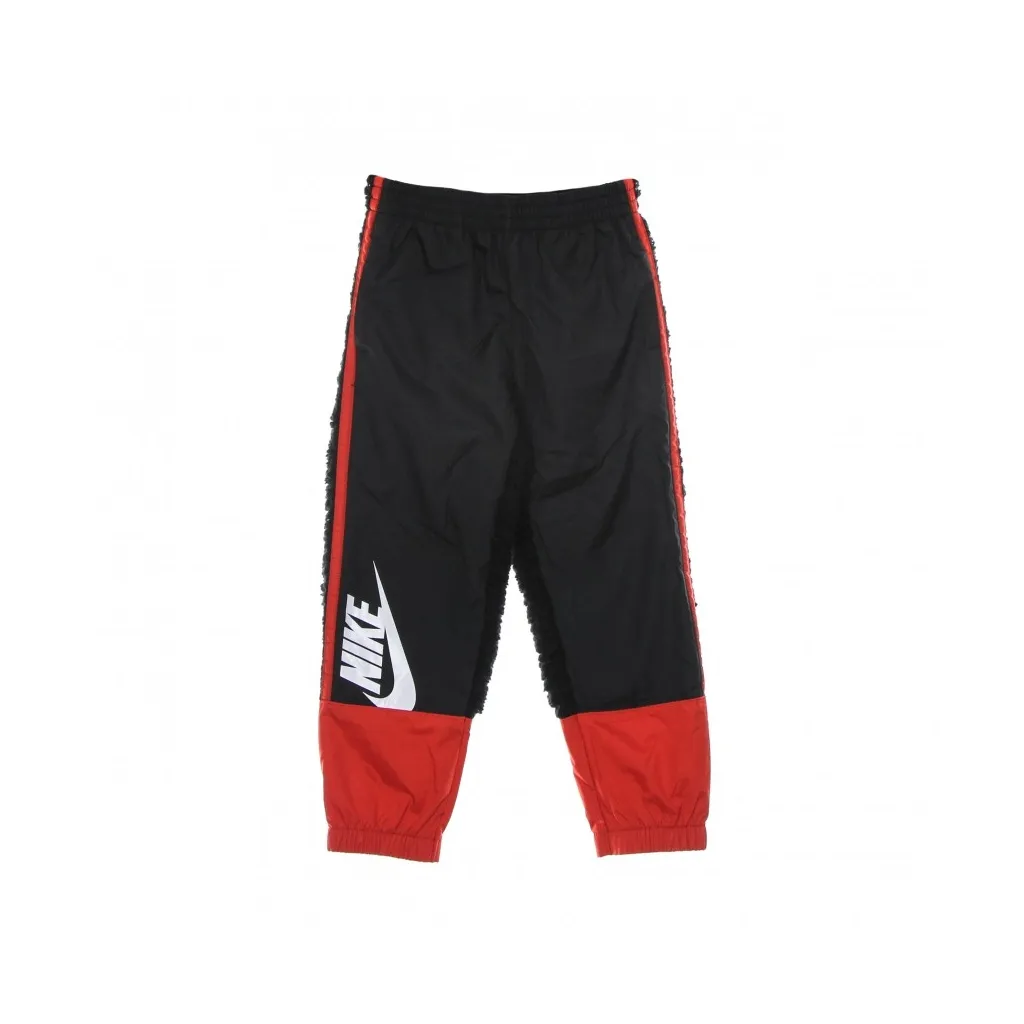 pantalone tuta bambino amplify sherpa pant BLACK/UNIVERSITY RED