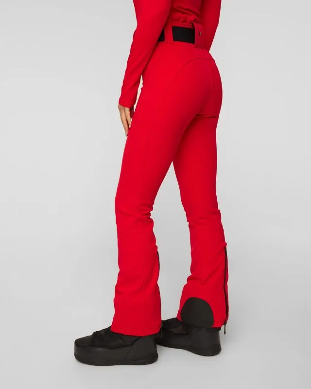 Pantaloni rossi da sci Goldbergh Pippa