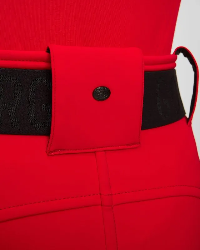Pantaloni rossi da sci Goldbergh Pippa