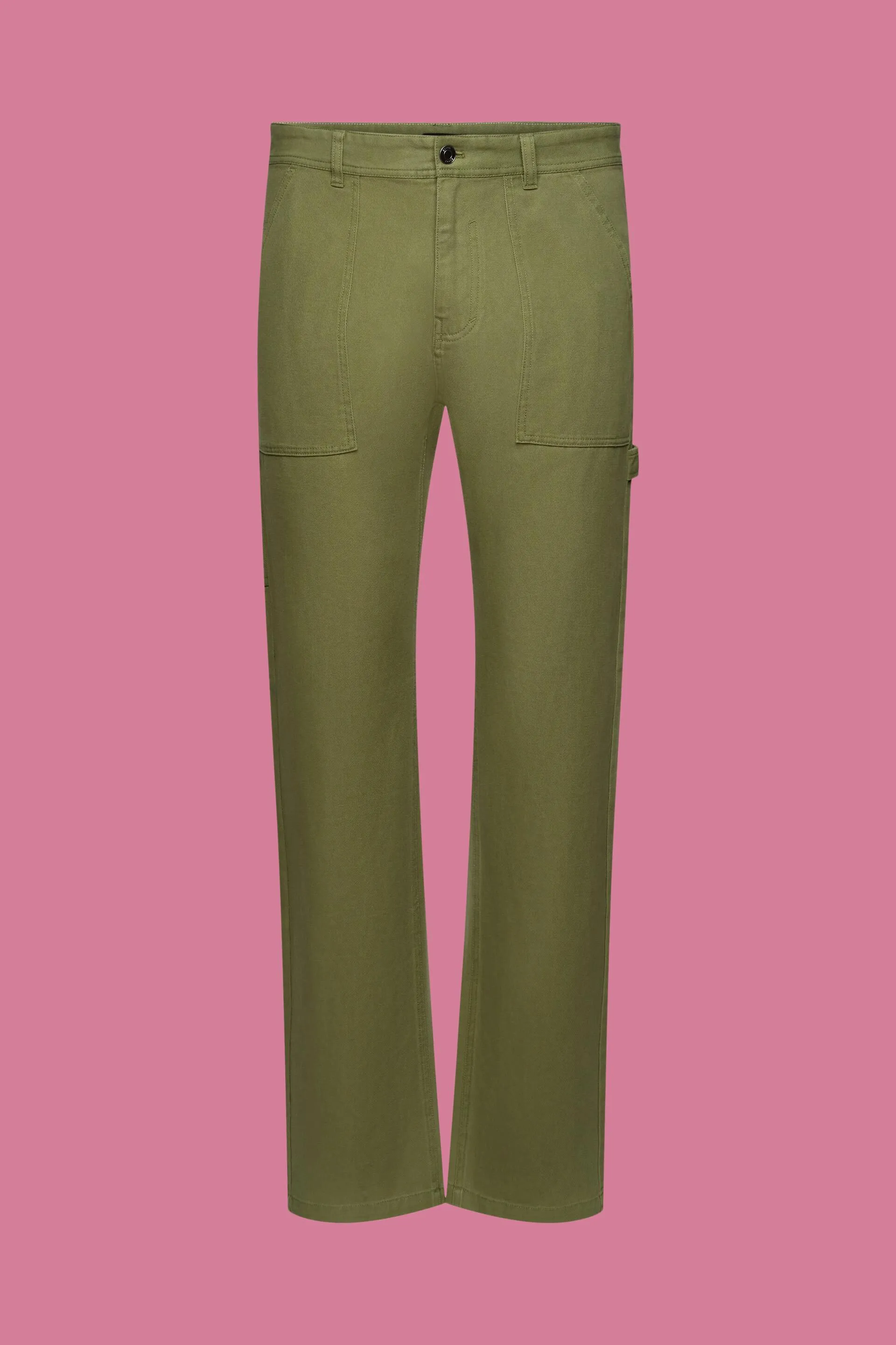 Pantaloni stile cargo in cotone