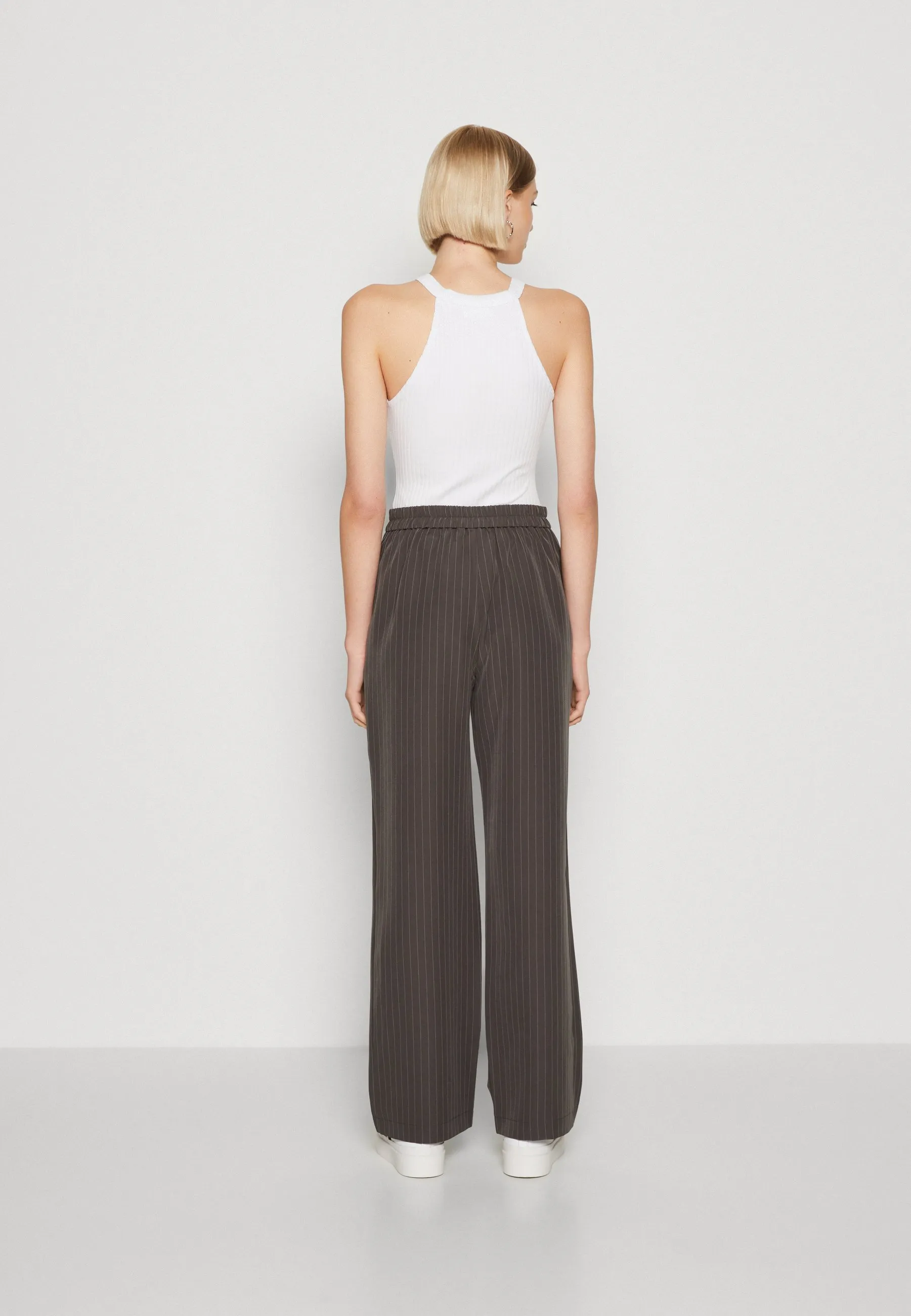 PCBOSSY WIDE PANTS - Pantaloni