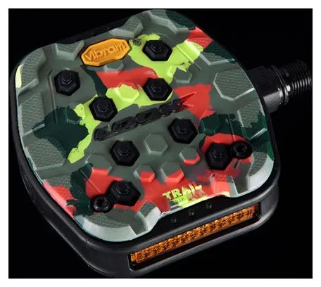 Pedali piatti Look Trail Grip Rossi