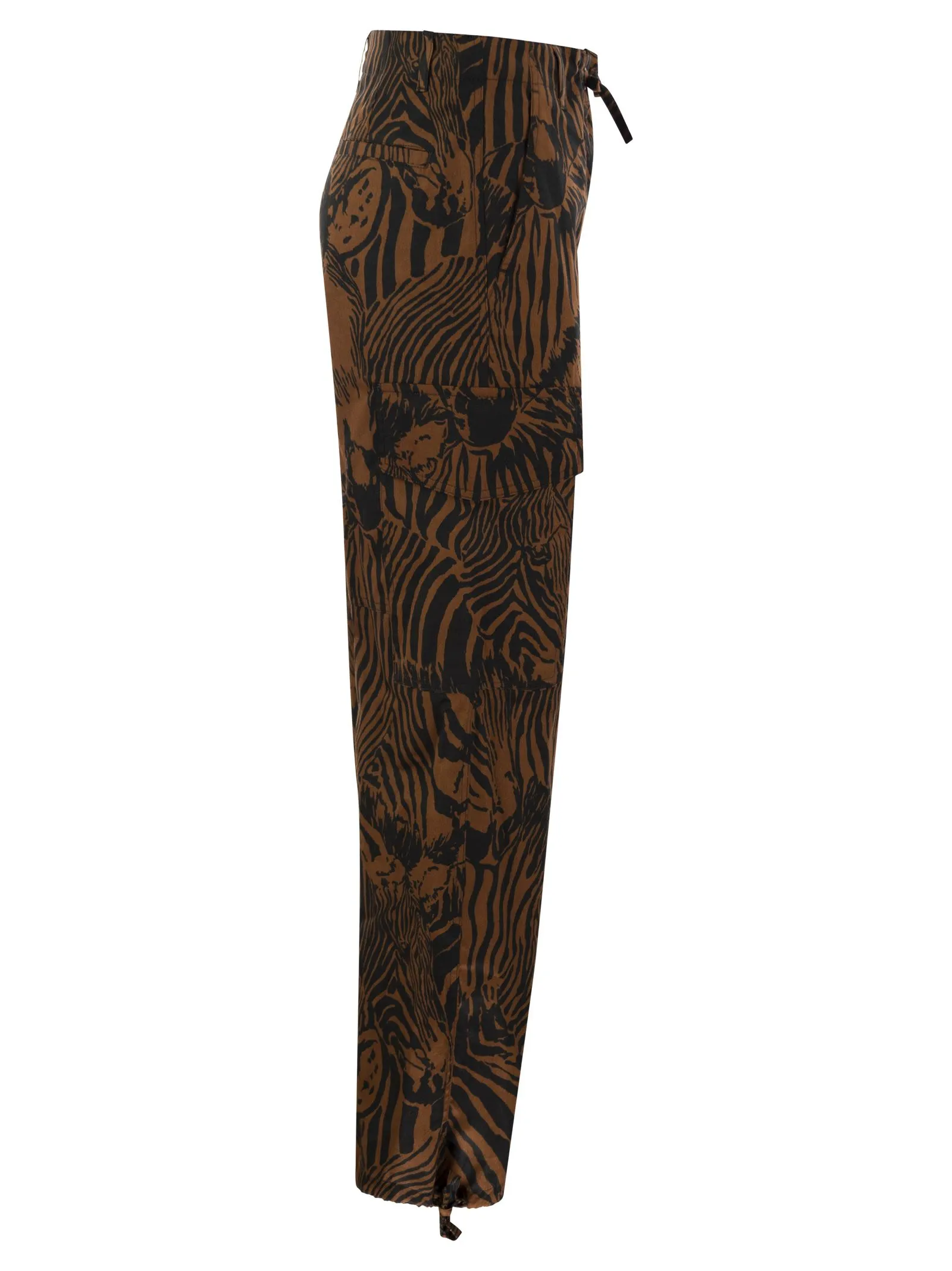 PERIODI – Cotton twill cargo trousers