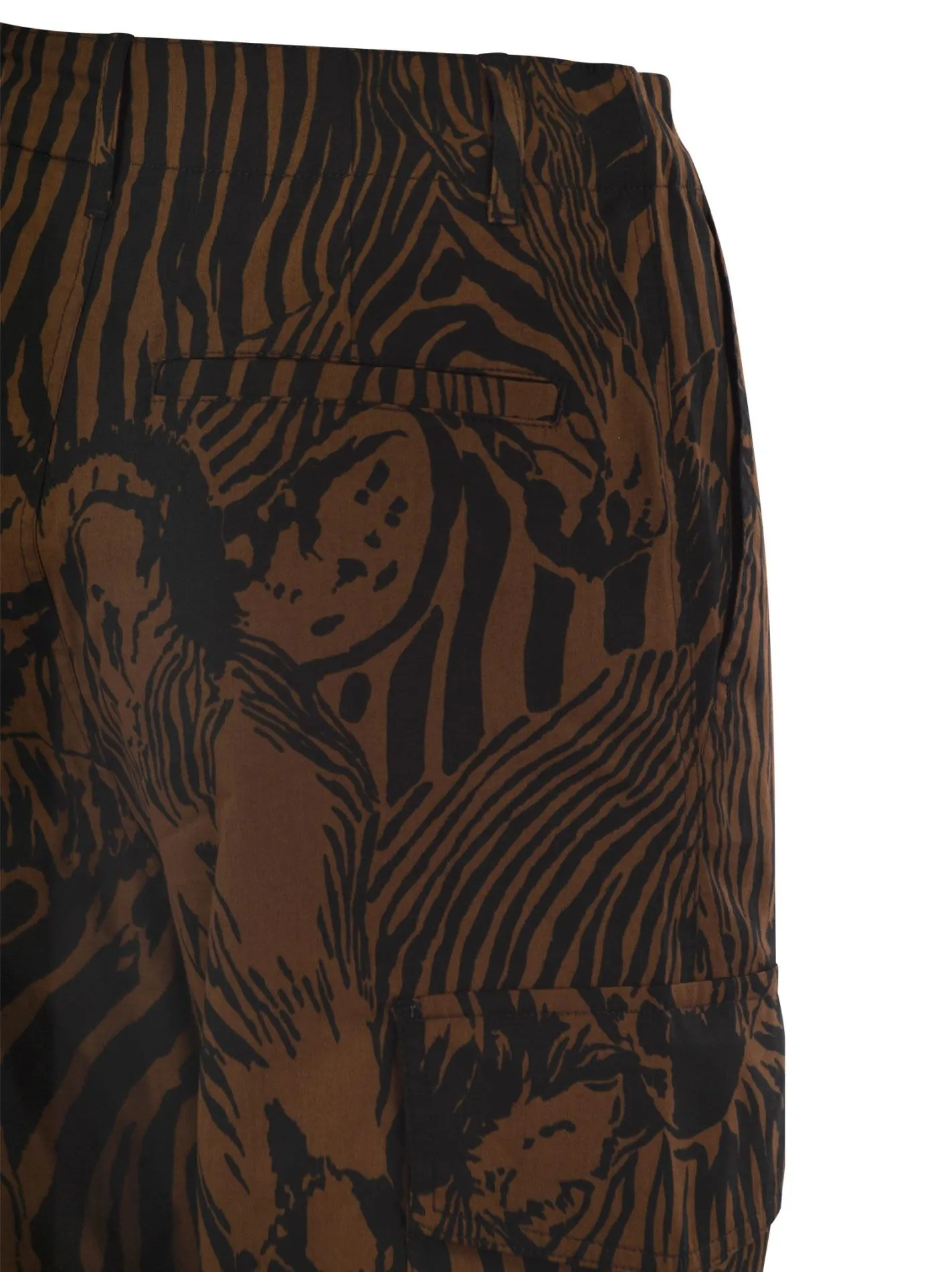 PERIODI – Cotton twill cargo trousers