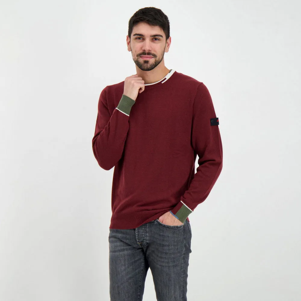 PEUTEREY MAGLIONE GIROCOLLO LANA INSERTATO MARLON