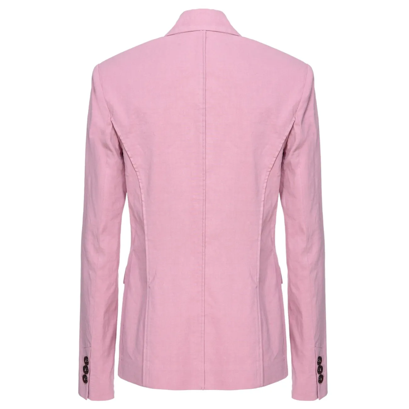 Pinko giacca rosa in lino