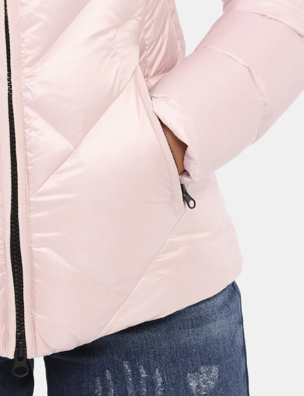 Piumino Blauer Rosa