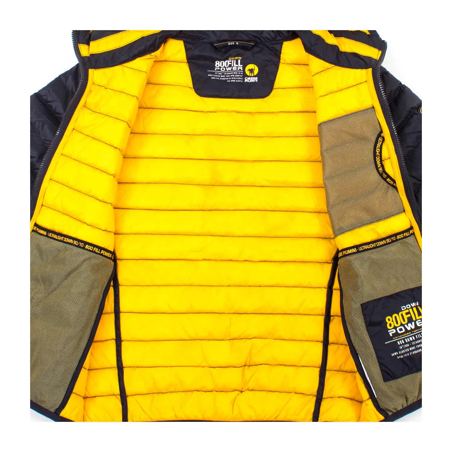 Piumino Blu Giallo Bambino Teen