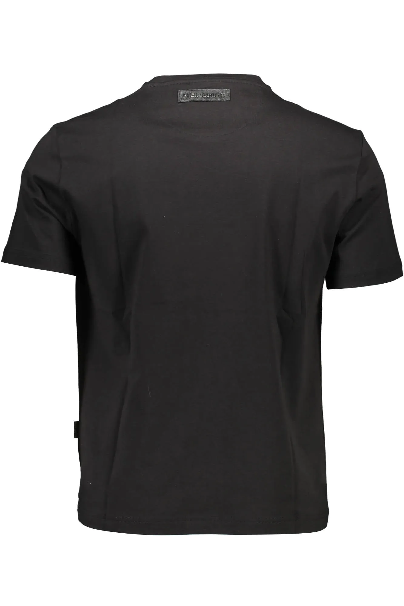 PLEIN SPORT T-SHIRT MANICHE CORTE UOMO NERO